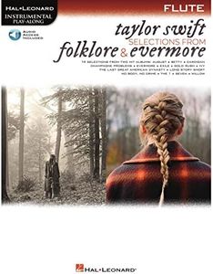 Taylor Swift - Selections from Folklore & Evermore: Flute Play-Along Book with Online Audio