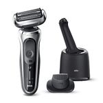 Braun Series 7 70-S7200cc Foil Foil Shaver, 360° Flex, Stainless Steel