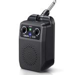 LEKATO Portable Guitar Amp 5W, Rechargeable Mini Electric Guitar Amplifier with Bluetooth, Built-in Speaker & 4 Effects, Plug-In Practice Amp for Home, Travel, Rehearsal and Beginners