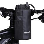 Rhinowalk Cycling Water Bottle Holder Bicycle Snack Bag Bike Cup Holder fit for holding large cups, coffee mug, phone, sunglasses