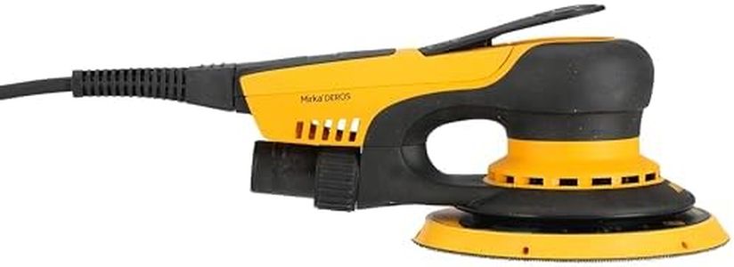 Mirka DEROS II 650 Orbital Sander with Suction for Velcro Sanding Discs Diameter 150 mm / 5 mm Eccentricity/Orbital Sander for Dustless Sanding of Wood, Plaster and Metal / MID6504044