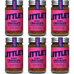 Little's Instant Coffee (Pack of 6) Double Chocolate Flavoured Coffee Powder - Freeze Dried Coffee Instant, Infused with Chocolate - Perfect for Mocha or Iced Coffee - 6 x 50g