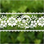 VEELIKE Lace Border Window Sticker 