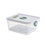 PIYUDAA Food Storage Container Airtight Storage Box refrigerator Storage Boxes Keep Fruits, Vegetables, Meat, Fish Timekeeping Stackable Storage Box (Medium 2 Ltr)