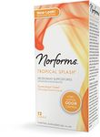 Norforms Suppositories Tropical Splash 12 Count