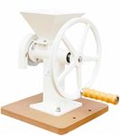 Mountain Essentials Manual Hand Grain Mill With Steel Disc, High Hopper Grain Grinder For Flour Dry Household Cereals Herbs Corn Kitchen Spices Coffee Bean Wheat Grinder, Grain Mill Grinder For Home