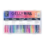 SAKURA Gelly Roll Gel Pens Gift Set, Smooth Gel Ink with Special Effects, 74 Pens 57364