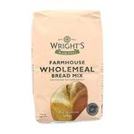 Wright's Baking Farmhouse Wholemeal Bread Mix 500g (Pack of 5)