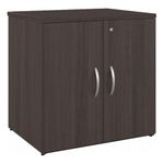 Bush Business Furniture Studio C Office Storage Cabinet with Doors, Storm Gray