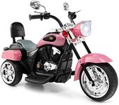 HONEY JOY Pink Kids Motorcycle, 6V 