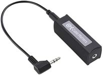 Cable Matters Ground Loop Isolator 3.5mm Noise Isolator Hum Eliminator for Car Audio and More