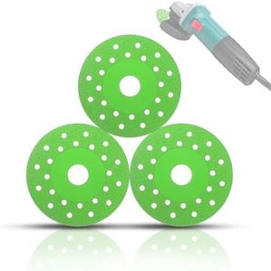 5 Packs Rock Slab Grinding Disc, 4 Inch Diamond Cutting Disc for Angle Grinder - 1mm Ultra-Thin Blade, High Heat Resistance & Low Vibration, Perfect for Stone Slab, Marble Trimming