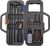 BOOSTEADY Gun Cleaning Kit Elite Version for 5.56 Cleaning Kit .22 Rifle Gun Cleaning Kit with Bore Chamber Brushes with Portable Compact Case