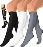 Laite Hebe compression socks,Black+
