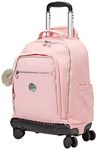 Kipling NEW ZEA Large wheeled backpack, Bridal Rose (Pink)