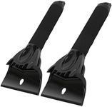 GADLANE Ice Scraper for Car Windscreen - 2pcs x Long Handled Car Ice Scraper Anti-Scratch 9.5-Inch Set, the Ideal Durable Car Window Scraper for Efficiently Scraping Frost & Ice - Car Deicer 2 PACK
