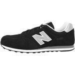 New Balance Men's 373 Core Sneakers, Black, 4.5 UK