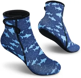 Summshall Kids Neoprene 3mm Water Sand Anti-Slip Swimming Wetsuit Socks for Water Sport