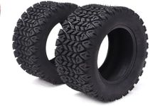 Set of 2 Turf Tire, 18x8.5-8-4PR Lawn Mower Tire & Tractor Turf Tire & Garden Tire