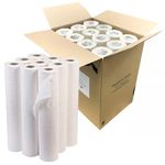 Ideal 365 Premium 40m Hygiene Roll for Loungers in White - 9 Pieces