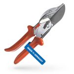 Original LÖWE Miter Shears 3.104 with 45° Stops for Precision Cutting - Professional Grade Angle Cutter Tool for Plastic, Rubber, Wood, PVC, Leather, Metal