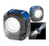 CARELITE 800 Lumen Double-Sided LED Work Light, Rechargeable Floodlight Spotlight 360° Rotatable for Mechanics Garage and Outdoor Use