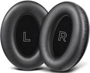 SOULWIT Replacement Ear Pads for Bose A30 Aviation Headset, Earpads Cushions with High-Density Noise Isolation Foam - PL Black