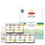 Inveda Bio White Facial Kit with the Goodness of Sea Weed and Turmeric for Even Skin Tone, 550ml