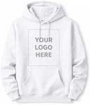 Maydear Custom Hoodie for Men & Women – Unisex Pullover Sweatshirt Personalized with Photo, Logo or Text