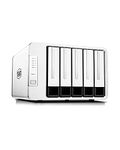 TERRAMASTER D5-300C USB3.1 (Gen1) Type C 5-Bay RAID Enclosure Support RAID 0/1/Single Exclusive 2+3 RAID Mode Hard Drive RAID Storage (Diskless)