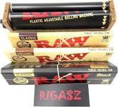 RAW King Size 2-Way Rolling Machine Rolling Papers and Tips