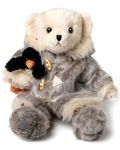 Bearington Iggy and Lou Polar Bear and Penguin, Stuffed Animal Toy, 14"