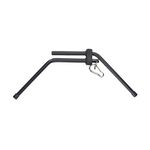 SHARROW Archery Compound Bow Stand Hunting Bow Holder Hanger Bowstand with Portable Carabiner (Black)