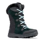 Columbia Women's Ice Maiden Ii Snow Boot, 2024 Black/Oxygen, 8 Wide