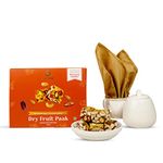 Anveshan Dry Fruit Paak Indian Sweets Mithai 350 Gram | Super Healthy Sweet | Sugar Free | 100% Natural | Made Using Dates, Nuts, A2 Desi Cow Ghee | Sweets Gift Pack