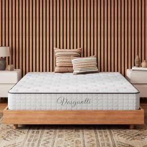 Vesgantti Tight Top Matelas 140x190cm| Épaisseur 24cm| Nova Rêve Matelas de Lit d'Adulte et d'enfant| Ressorts ensachés+Mousse Mémoire de Forme|Matelas roulé et compressé | Oeko-TEX