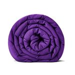 Kids Weighted Blanket | 40''x60'',7lbs | for Child Between 55-80 lbs | Premium Cotton Material with Glass Beads | Violet