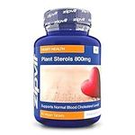 Plant Sterols High Strength 800mg, 90 Vegan Tablets, Supports and Helps Lower Cholesterol Levels