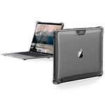 UAG Designed for MacBook Air 13" Case (2018-2020 M1 A1932/A2179/A2337) Plyo Clear Translucent Ice, Feather-Light Rugged Military Drop Tested Laptop Protective Cover by URBAN ARMOR GEAR