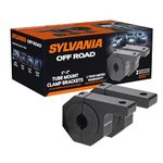 SYLVANIA Universal Bar Mount Bracket Clamp Kit for LED Lights and Accessories, Fits Tubes Measuring 1", 1.5", 1.75" & 2" inch Diameter