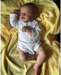 Lonian 50cm Newborn Baby Lifelike Real Soft Touch Quality Collector Art Reborn Doll with Hand Drawing Hair Doll