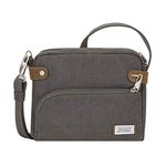 Travelon Anti-Theft Heritage Cross Body Travel Totes, Pewter