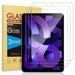 SPARIN 3-Piece Tempered Glass Screen Protector Film for iPad Air 4 2020, Screen Protector for iPad Air 4th Generation 10.9 Inch, Easy Installation