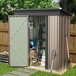 UDPATIO Outdoor Storage Shed with 2