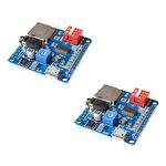 KOOBOOK 2Pcs Voice Playback Module MP3 Trigger Player Board SD/TF Card for Arduino