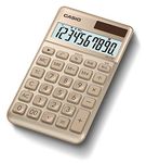 Casio NS-S10-GD-N Stylish Calculator Gold 10 Digit Large Notebook Type