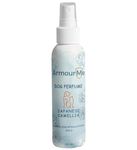 ArmourMe Dog Perfume Spray | Waterbased | Natural Deodorizer for Dogs | Eliminates Dog Odors for Smelly Dogs, pH Balanced, Free from Sulfates, Colorants, and Parabens. (Camellia)