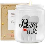 Get Well Soon Gifts for Women,Candles Gifts for Women Men After Surgery,Feel Better Cheer Up Gifts,Sympathy, Condolence, Divorce, Sorry for Your Loss, Cancer Gifts Scented Candle with Crystal (White)