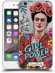 Official Frida Kahlo Girl Power Art & Quotes Soft Gel Case Compatible for Apple iPhone 6 / iPhone 6s