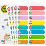 Name Label Stickers for Kids Stuff School Supplies, 64 PCS Baby Bottle Labels for Daycare, Waterproof Daycare Labels Self-Laminating, Dishwasher Safe, Toddler Preschool Labels for Sippy Cup, Lunch Box